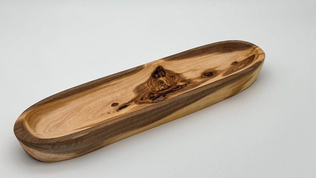 Olivenholz Schale / Baguetteschale