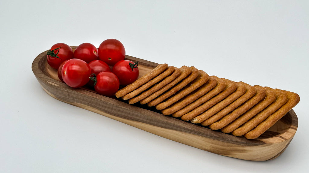 Olivenholz Schale / Baguetteschale