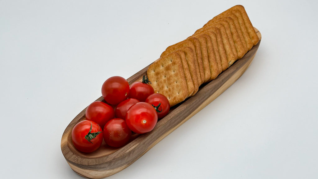 Olivenholz Schale / Baguetteschale