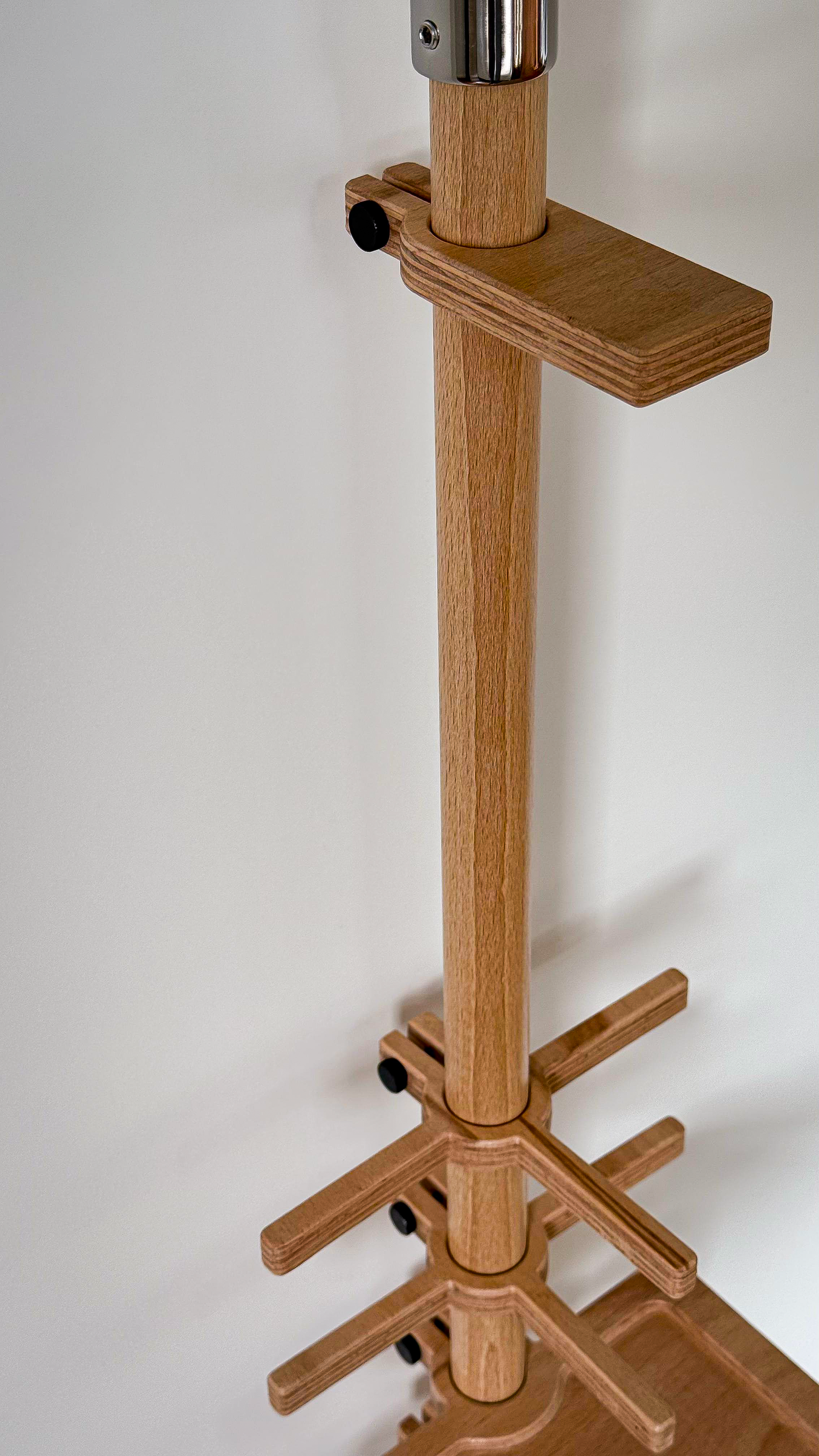 Bike Gear Wandhalterung aus Holz & Edelstahl