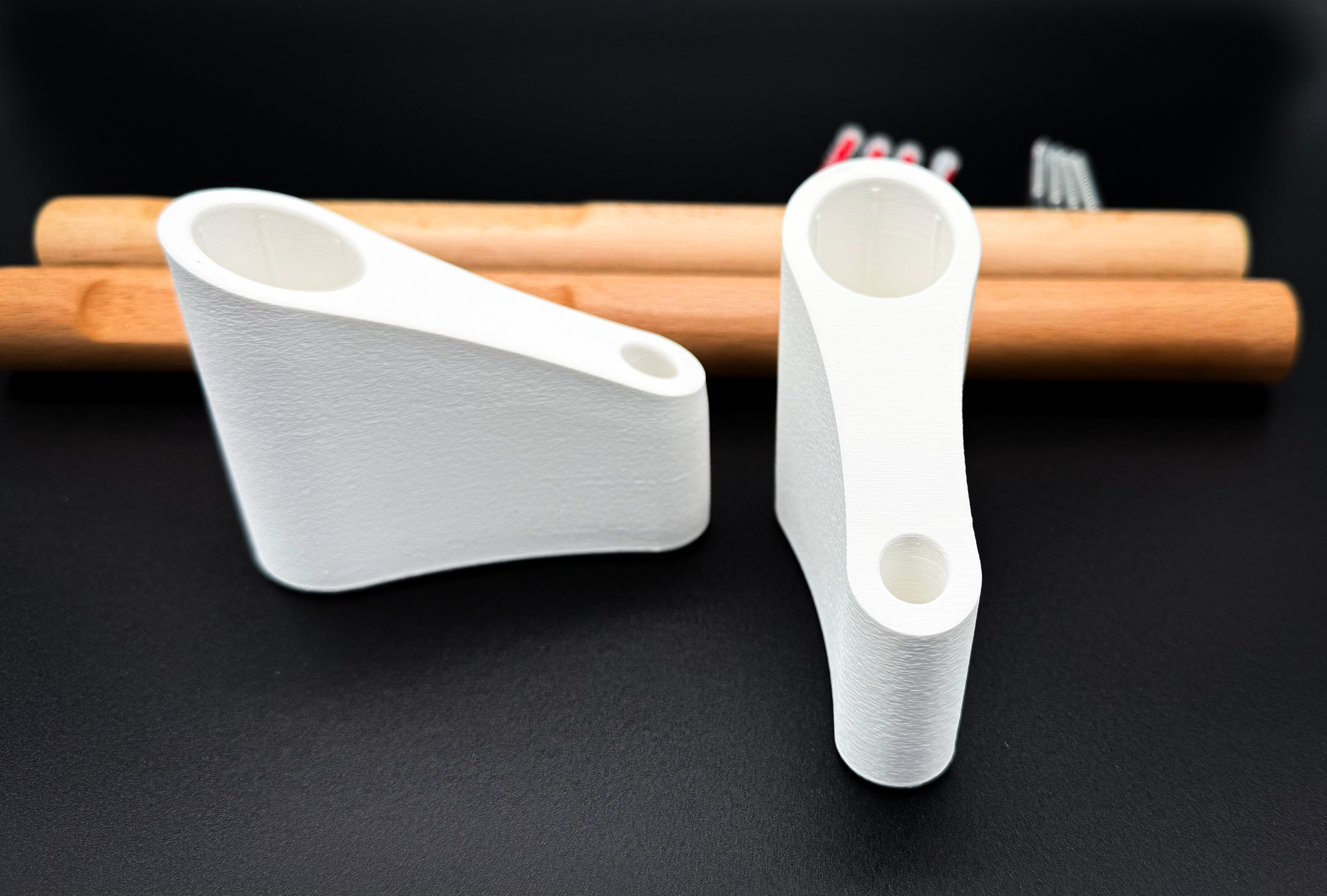 Rennrad Wandhalterung aus Holz & PLA